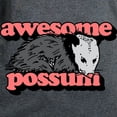 thumbnail image 3 of CafePress - Awesome Possum Women's Dark T Shirt - Women's Traditional Fit Dark T-Shirt, 3 of 4