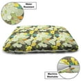 thumbnail image 3 of Floral Pet Bed, Bouquets of Lively Colored Blossoms in Hand-drawn Style Summer Garden Art Theme, Chew Resistant Pad for Dogs and Cats Cushion with Removable Cover, 24" x 39", Multicolor, by Ambesonne, 3 of 4