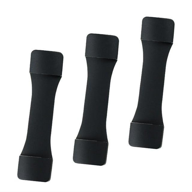 GLFILL 3pcs Fishing Reel Protective Case Rubber Cover Base Mat For Carp Bass And TroutFishingReelAccessories black