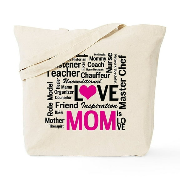 CafePress - Do It All Mom, Mother's Day, Birthday Tote Bag - Unisex Canvas Tote Bag, Beige, 1-Piece