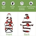 thumbnail image 5 of Daiia Ladybugs On Black And White Striped1 Pets Wear Hoodies ,Pet Dog Clothes,Puppy Hoodies,Dog Hoodies Costumes Pet Sweaters-Size Name, 5 of 8