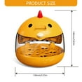 thumbnail image 5 of Automatic Eggs Incubator for Hatching 5 Eggs Clear and Humidity Control Ideal for Quail Bird, 5 of 15