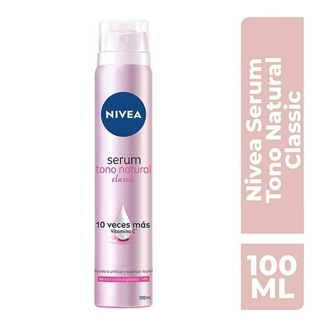 Antitranspirante NIVEA Classic Touch tono natural classic serum spray 100 ml