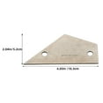 thumbnail image 2 of NIAIZEK Precision Metal Fret Rocker Tool for Guitar Repair and Setup, Ideal for Electric and Acoustic Guitar Luthiers, 2 of 8