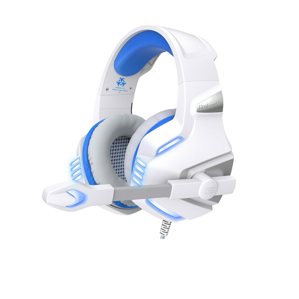 3.5mm Gaming Headset Mic LED Headband Luminous Headphone Microphone Mic