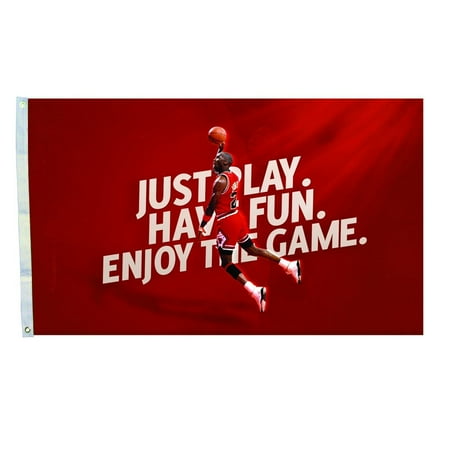 DEYOU Chicago Bulls Flag 3x5 Feet Banner Flag