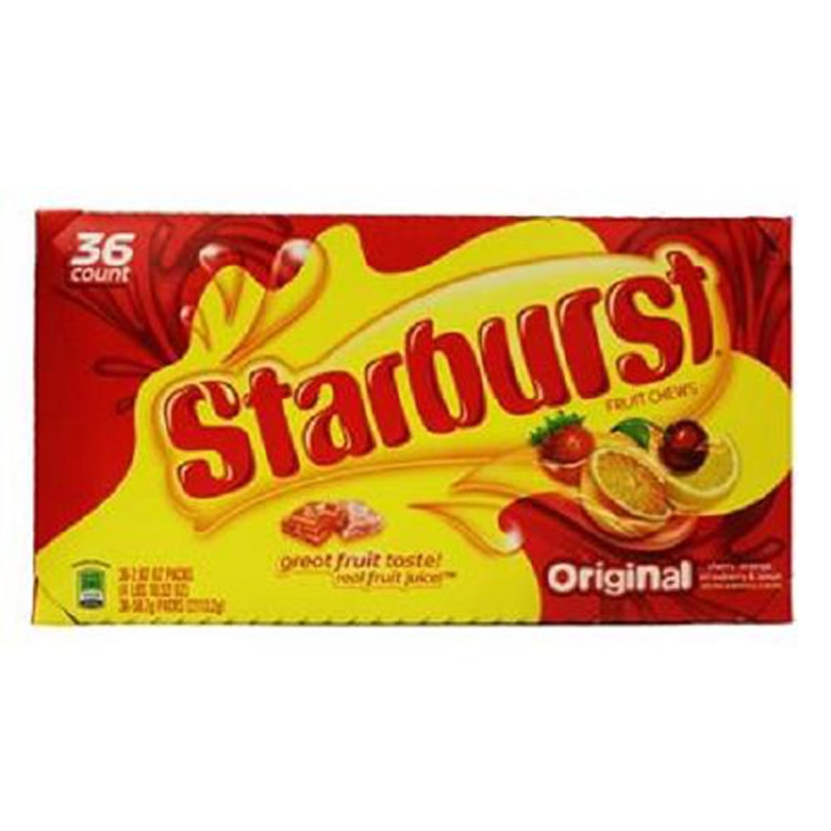 Product Of Starburst, Original Fruit Chews Yellow, Count
