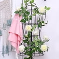 thumbnail image 6 of Travelwant Artificial Peony Garland Flowers, Floral Greenery Garland Rose Flower Vine Garland with Mixed Peony Flowers and Green Leaves for Wedding Dining Table Home Party Decor-110", 6 of 7
