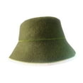 thumbnail image 3 of Gorro de sauna de fieltro, gorro de baño , portátil, diámetro de 29 cm, resistente al calor, accesorio de regalo, de sauna para ducha, baño de Verde oscuro, 3 of 8