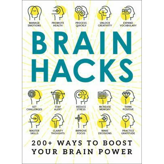 Pre-Owned Brain Hacks: 200  Ways to Boost Your Brain Power (Paperback) 1507205724 9781507205723