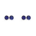 thumbnail image 2 of Qarigey 1 par de pendientes florales de acero inoxidable para mujer, pendientes para Club, citas, viajes, vacaciones, joyería, regalo de Tipo 19S 2Conjunto, 2 of 6
