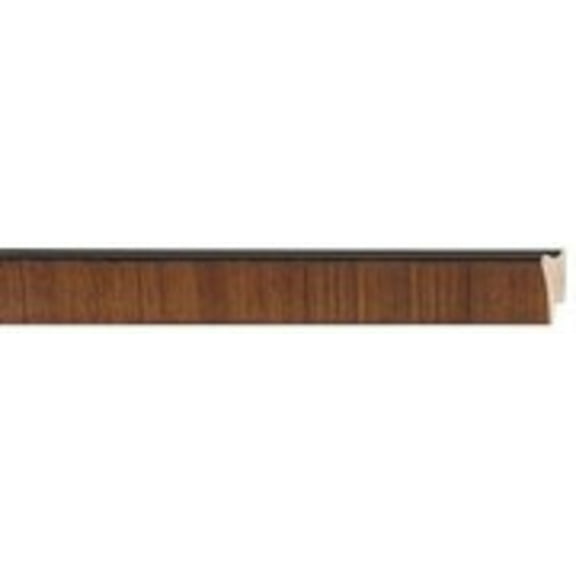 Picture Frame Moulding (Wood) 100Ft Bundle - Contemporary Honey Pecan Finish - 1.25" Width - 3/8"