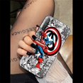 thumbnail image 1 of Compatible Con iPhone 11 12 Mini Pro Max SE 2020 Funda Blanda YT10 Marvel Capitán América Listo Stock Nuevo, 1 of 4