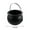 Black#03, variant on Linnome Black Cauldrons (2.8in & 5.5in & 7.9in) – Halloween Candy Bowl & Trick‑or‑Treat Pail, Reusable Witch Kettle Buckets