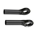 thumbnail image 2 of Almencla 2Pcs Mountain Bike Handlebar Ends Ergonomic Wear Resistant High Strength Handle Black, 2 of 8