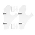 thumbnail image 2 of 1 Set Display Rack Clear Wall Bracket Desktop Durability Stable Structure Storage Shelf Organizer for Collectibles Light Sword clear, 2 of 8