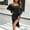 Black, variant on Gspmoly Women Dresses, Women'S Long Sleeved Round-Neck Fashion Solid Color and Ankle Dress Vacation Dresses for Women Deals of The Day