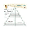 thumbnail image 2 of 60 degree 8.5 Inch Triangle Ruler by Quilt in a Day, 2 of 2