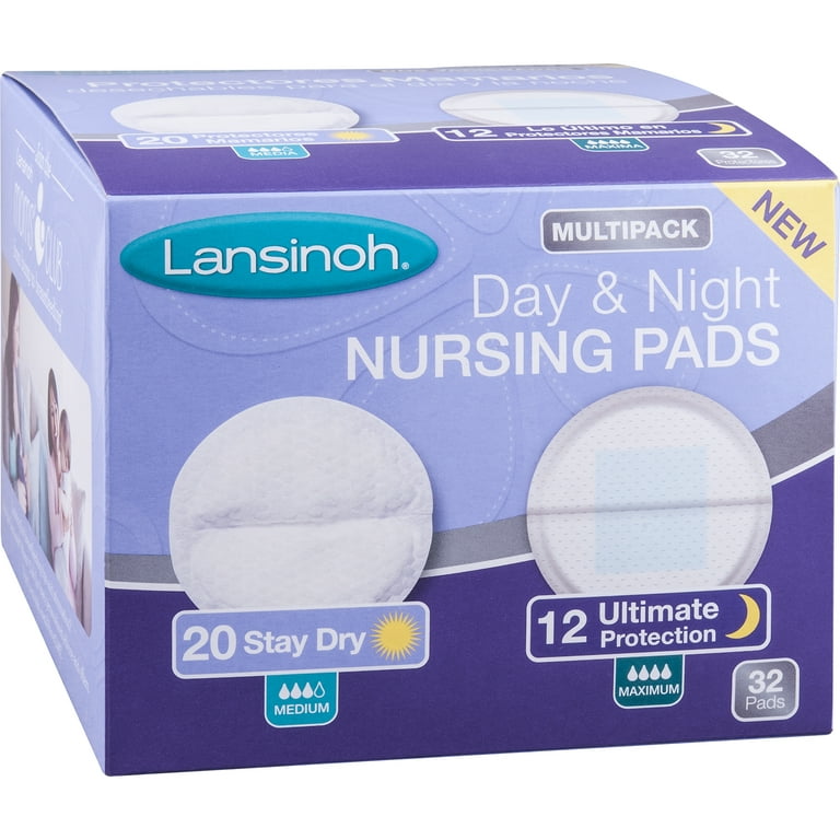  Lansinoh Stay Dry Disposable Nursing Pads, Soft and