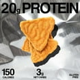 thumbnail image 2 of Legendary Foods Nacho Cheese Popped Protein Chips 7 Pack, High Protein Low Carb Snack, 1.2 oz Bags, 2 of 5