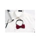 thumbnail image 5 of CORBATA DE PAPA INSPIRE CHIC, CORBATA FORMAL PARA HOMBRES, PREATADA, AJUSTABLE, COLOR ROJO VINO, 5 of 5