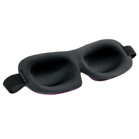 Bucky 40 Blinks Comfortable, Contoured, No Pressure Eye Mask for Travel & Sleep, Perfect With Eyelash Extensions - Hot Pink