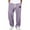 Purple, variant on Fgvctg Waffle Pants Men Knit Elastic Waist Lounge Trousers Wide Leg Comfy Baggy Jogger Pants Drawstring Loose Spring Sweatpant with Pockets Dark Green 2XL