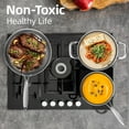 thumbnail image 2 of Juego de sartenes de acero inoxidable Cooker King 20/25/30 cm, 2 of 7