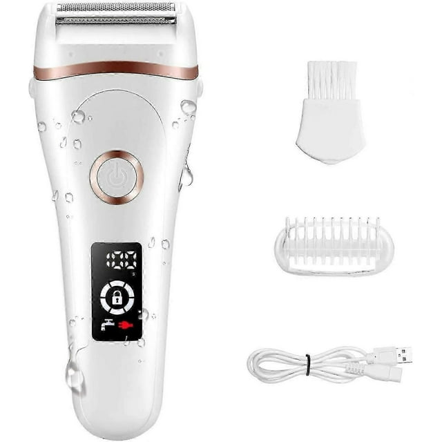 Women\'s Electric Shaver Women\'s Shaver Usb Rechargeable Cordless Lady Shaver Waterproof Wet And Dry