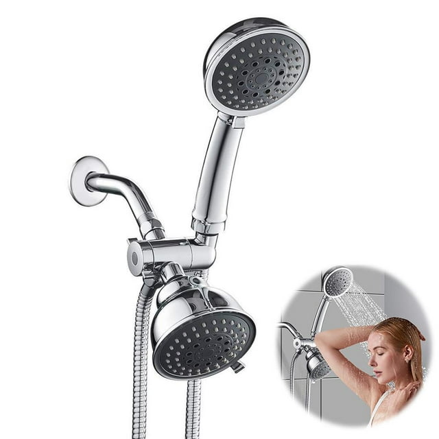 Ruifaya Juego de cabezal de ducha multifuncional Juego de ducha con rociador para baño