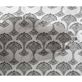 thumbnail image 4 of oneOone Viscose Chiffon Fabric Floral Block Printed Fabric 1 Yard 42 Inch Wide, 4 of 4