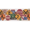 thumbnail image 2 of Traffic Signs Educational Wallpaper Border for Kids Teens, Roll 15' x 9.5", 2 of 3