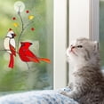 thumbnail image 4 of Bird Stained Window Hangings Decor for  Car Decoration, Flat Animal Figure Ornament Gift, 4 of 7