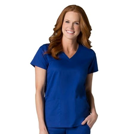 

Maevn EON Women s Back Mesh Panel Shaped V-Neck Scrub Top [XXS - 3XL FREE SHIPPING]