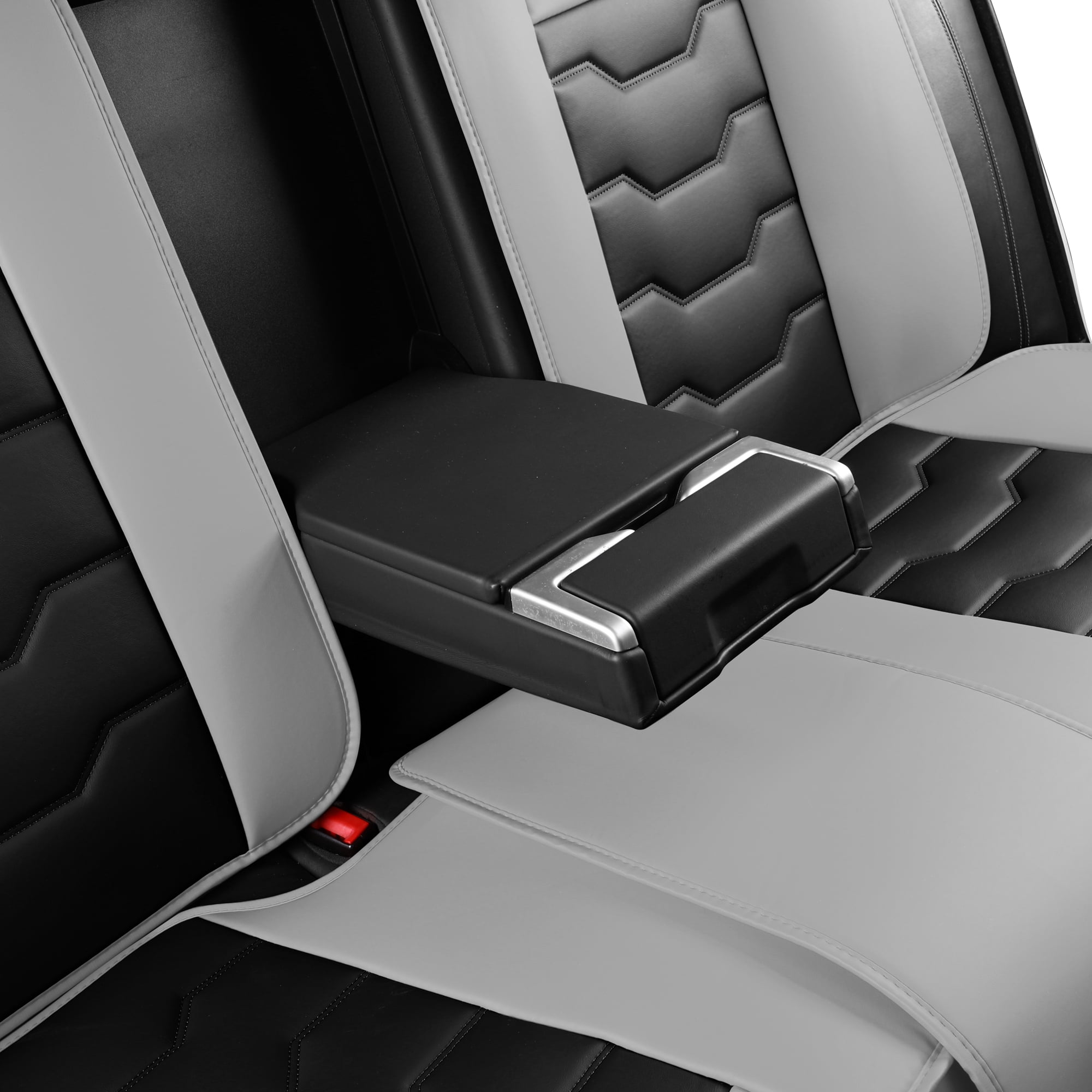 Car Seat Covers for Toyota RAV4 2000-2024 Perfect Fit for Car Seats, Waterproof Faux Leather, Protecting Car Interiors, 5-Seat Full Set, Easy Installation