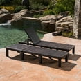 Corinne Outdoor Wicker Chaise Lounge without Cushion, Set of 2 ...