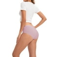 thumbnail image 3 of INNERSY Women's Underwear Soft Cotton Hipster Panties for Women 6-Pack (Small,Light Color), 3 of 7