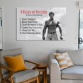 thumbnail image 3 of Schwarzenegger Poster Canvas Gym poster Fitness Poster Office Room Decor Gift Bedroom Decor Sports Landscape Hzi, 3 of 5