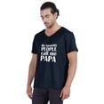 thumbnail image 4 of Inkmeso Mens Tshirt My Favorite People Call Me Papa Letter Printed Tshirt For Dad's Gift Tee Shirt For Proud Dad & Grandpa, 4 of 6