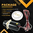 thumbnail image 5 of 12" Black Marine Waste Pump Assembly - 12V, 5 of 12