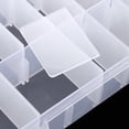 thumbnail image 4 of 48 ranuras, caja de almacenamiento de joyas extraíble, , organizador artesanal de rejillas múltiples, 4 of 9