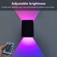thumbnail image 3 of Applique Murale RGB, Luminaire LED RGB Filaire Doux 85 à 277V pour Salon, 3 of 7