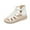 White, variant on Busydd Sandals for Women 2025 Fashion Open Toe Wedge Sandals for Women Casual Comfortable Shoes for Women Zipper Chunky Heel Women's Sandals
