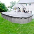 thumbnail image 2 of Robelle 15-Year XL Silver Oval Winter Pool Cover, 15 x 27 ft. Pool, 2 of 6