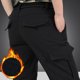 thumbnail image 3 of Pantalones gruesos de lana para invierno, pantalones deportivos de SoftShell elásticos, impermeables, térmicos y cálidos, pantalones de camuflaje tácticos, pantalones de viaje para senderismo, ropa, 3 of 5