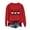 MO45-Sweatshirt-Red, variant on Lightweight Christmas Sweatshirts for Women Funny Gnome Crewneck Sweatshirt Loose Casual Drop Shoulder Pullover Tops XXL
