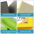 thumbnail image 4 of Hand Polishing Pads Edge Grinding Pad for Granite Glass Marble Concrete Stone, 4 of 8