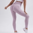 thumbnail image 2 of La aptitud de los deportes jadea los pantalones delgados hechos punto inconsútiles de la yoga de la humedad de las mujeres de las polainas de la cadera, 2 of 4