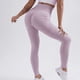 thumbnail image 2 of La aptitud de los deportes jadea los pantalones delgados hechos punto inconsútiles de la yoga de la humedad de las mujeres de las polainas de la cadera, 2 of 4