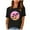 Black, variant on IROINNID Fashion Woman Graphic Print Round-Neck Short Sleeve Classic T-Shirt Casual Printing Loose Blouse Tops Spring